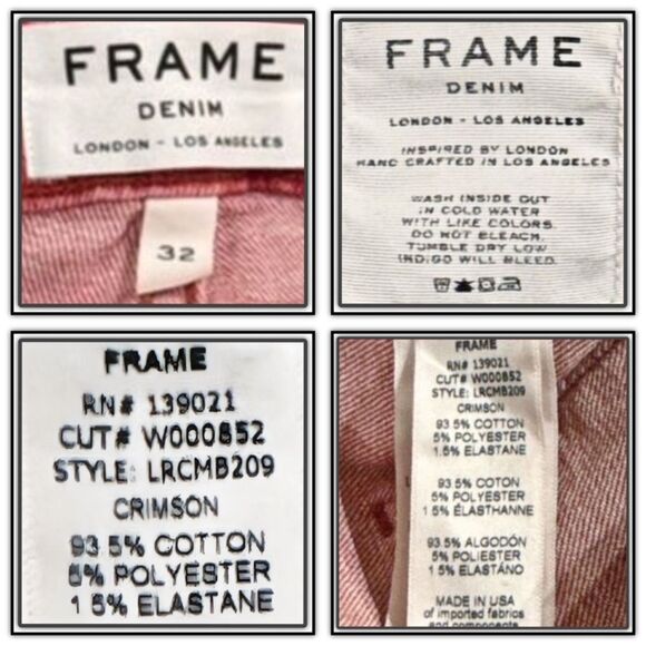 NWT Frame Denim Le Crop Mini Boot Jeans - Picture 12 of 16